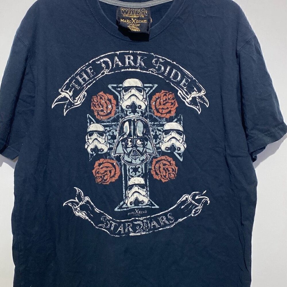Marc Ecko Cut & Sew Men's Black The Dark Side Star Wars T-Shirt Size XL